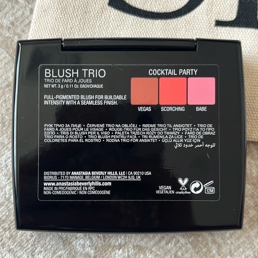 Brand New UD Eyeshadow Anastasia BH Blush Estée Lauder Mascara Lorac Lip in Bag